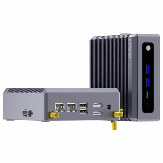 Original Factory Mini Pc N100 16gb Ddr4 2.5inch Sata With Dual HDMI 2xlan 12V Computer Pc for Home and Student