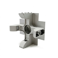 Accessoires en aluminium extrudé série 6000, poutre de suspension en T robuste de qualité supérieure, thermolaquée, prête pour le soudage et la découpe