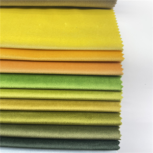 100% Polyester Holland Velvet Warp Knitted Plain Ademend Middelzwaar <span class=keywords><strong>Sofa</strong></span> Stof 230g/m² - Product Image 2