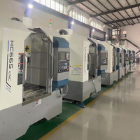 Centre d'usinage vertical à double colonne CNC HC665 3 axes avec ATC