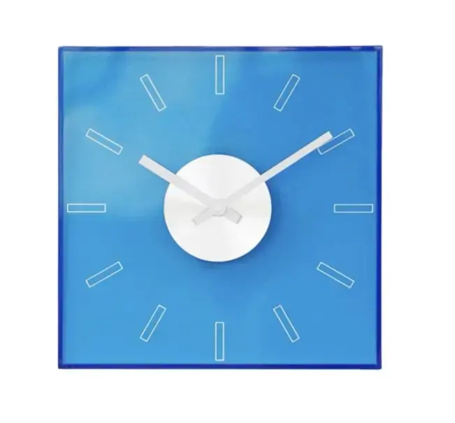 Manufacturer Wholesale Custom Modern Creative Clear Premium Wall Mount Acrylic Decorative Clock For Home