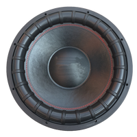 Subwoofers de compétition SPL 3000W RMS de 12/15/18 pouces avec panier en aluminium, double bobine vocale, puissant pour l'audio automobile