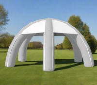 Tente gonflable de belvédère de dôme d'air de logo personnalisé pour la promotion d'expositions d'événement