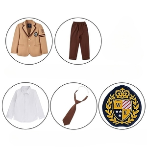 <span class=keywords><strong>Uniforme</strong></span> <span class=keywords><strong>scolaire</strong></span> de style anglais pour les élèves du primaire, uniformes d'automne pour les enfants de la maternelle - Product Image 5