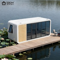 Cabine Apple Tiny, maison modulaire préfabriquée, villa, complexe hôtelier, glamping, lodge de jardin, cabine, unité de vie en plein air, retraite écologique, camping