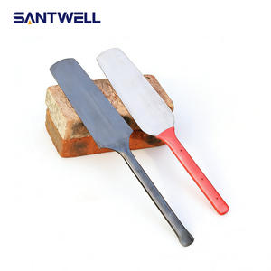 Truelle à briques en acier à ressort robuste |   Couteau à maçonnerie double face pour la pose de briques sur chantier, le plâtrage de murs et les travaux de carrelage - Product Image 3