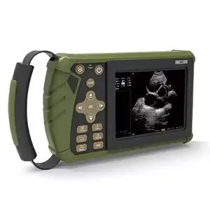 Escáner de ultrasonido de diagnóstico veterinario digital completo portátil para animales de mano Modo de color VET para animales de embarazo