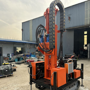 Fabrieksprijs Dieselmotor HR-200C 200M Mobiele Waterputboorapparatuur Boorgat Mijn Boorplatform - Product Image 1