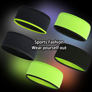 تو باندو دي تبريد طاولة تنس سبانديكس رياضة صالة ألعاب رياضية عصابة عرق وركوب الربيع عقال شعار مخصص للنساء الجري - Product Image 5