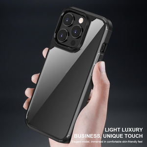 Funda protectora transparente para teléfono móvil <span class=keywords><strong>iPhone</strong></span>, carcasa de TPU transparente para <span class=keywords><strong>iPhone</strong></span> 14, 11 <span class=keywords><strong>Pro</strong></span> Max, antigolpes, <span class=keywords><strong>13</strong></span>, <span class=keywords><strong>12</strong></span> <span class=keywords><strong>Pro</strong></span> Max - Product Image 3