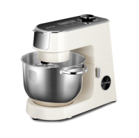Robot pâtissier professionnel 6,2 L 800 W avec écran LCD, 11 vitesses, fonction de fermentation et processeur alimentaire 3-en-1
