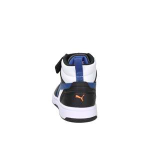Zapatillas Puma para Niños, Blancas, Negras y Azules, de Caña Alta, Deportivas - Product Image 4