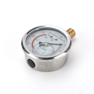 เกจวัดแรงดันอัตโนมัติ Longqi รุ่น YN60 2.5MPA ทนแรงกระแทก สำหรับน้ำ อากาศ น้ำมันไฮดรอลิก - Product Image 1