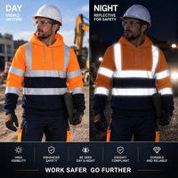 Vêtements de travail réfléchissants à haute visibilité personnalisés, uniforme de travail de protection en plein air, sweat-shirt pour soudeurs, cheminoteurs, ouvriers du bâtiment, mineurs
