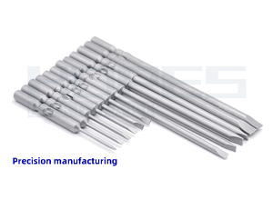 S2 hợp kim khe bit với 800 801 802 Vòng Shank sl1.6 2 2.5 3 4 5 6mm phẳng Screwdriver Chiều dài 40 60 100mm công cụ điện - Product Image 2