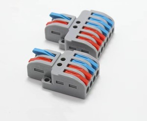 Contact enfichable de cuivre de connecteur de fil de bornier de câble électrique à connexion rapide LT-3-6 - Product Image 3