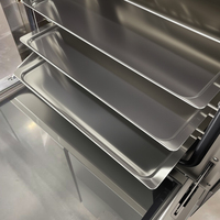 Horno de Convección Eléctrico Comercial de 220V, Automático, Digital, de Acero Inoxidable, para Croissants, Equipo de Cocina Comercial