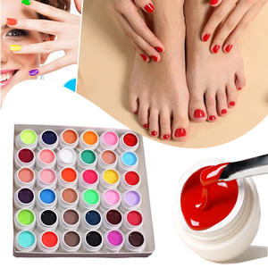 طلاء أظافر جل بألوان نقية طلاء أظافر جل بالأشعة فوق البنفسجية طلاء أظافر عالي الصبغة طبيعي - Product Image 4