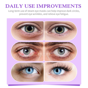 <span class=keywords><strong>Masque</strong></span> oculaire chauffant SEFUDUN <span class=keywords><strong>pour</strong></span> les <span class=keywords><strong>yeux</strong></span> <span class=keywords><strong>fatigués</strong></span> 40-45 ° Chauffe-tout auto-chauffant à la lavande à température constante (30-40 min) <span class=keywords><strong>pour</strong></span> les voyages, le bureau et l'heure du coucher - Product Image 6