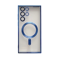 Casing Ponsel Magnetik Pelindung Lensa Kamera untuk Huawei P30 P40 P50 Mate 20 30 40 50 Pro, Cover Handphone Funda