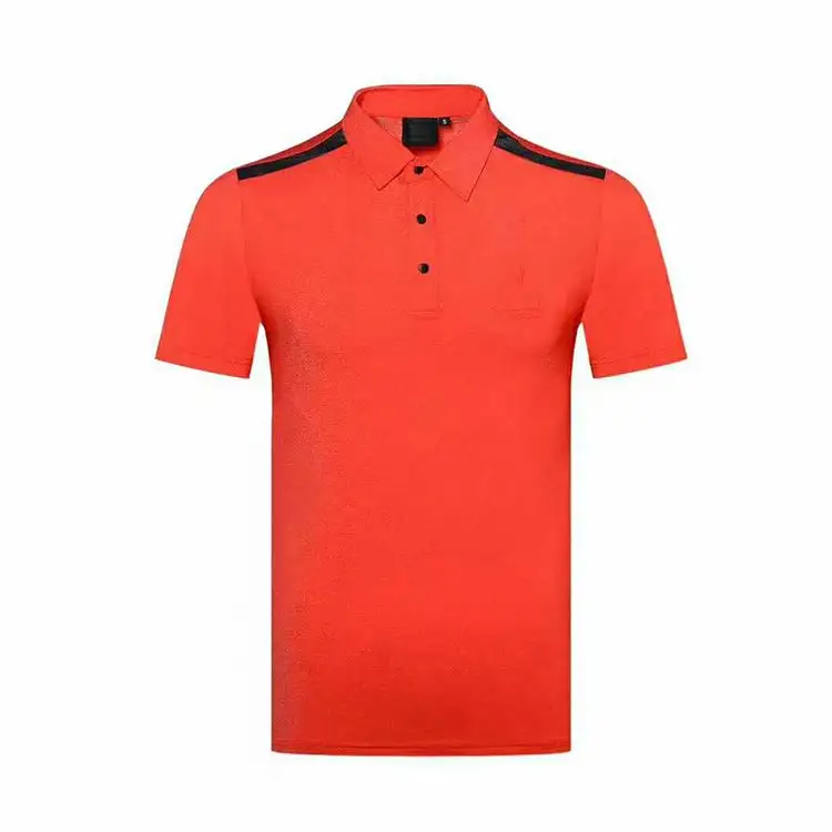カスタムロゴスーパーファインメンズゴルフTシャツ卸売ゴルフシャツカジュアルUs/eur/asiaサイズプリントパターンゴルフトーナメント刺繍