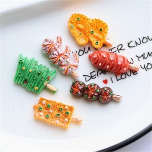 Nouvelle Collection : Moules en Résine pour Barbecue Simulé, Brochettes Grillées, Saucisses, Tofu, Champignons – Breloques en Résine pour Artisanat et Jeu Alimentaire - Product Image 1