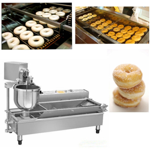 Équipement de boulangerie, machine automatique de remplissage de beignets, machine à beignets, machine à beignets automatique à une seule rangée, machine à beignets commerciale automatique - Product Image 4