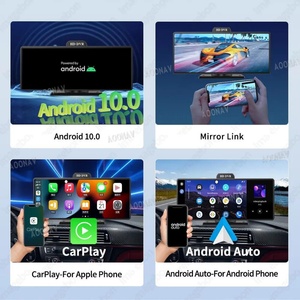 Portable Wireless Carplay <b>Car</b> Stereo with Dash Cam Android Auto 4K DVR ADAS GPS FM Mirror Link Parking Monitor Rearview - Product Image 6
