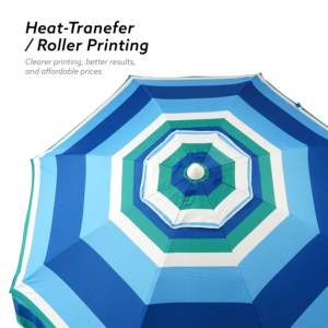 Parasol <span class=keywords><strong>de</strong></span> plage portable robuste <span class=keywords><strong>de</strong></span> 6 pi avec ancre <span class=keywords><strong>de</strong></span> sable, hauteur réglable, évent en aluminium, <span class=keywords><strong>abri</strong></span> solaire pour patio, <span class=keywords><strong>jardin</strong></span> et extérieur - Product Image 6