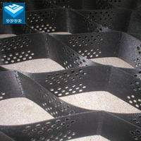 Géocell HDPE pour la stabilisation du gravier, allée de stationnement, accès aux routes, pavage perméable, renforcement du sol 100mm 150mm 200mm