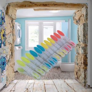 Maxfree Pinces à linge à ressort en plastique colorées à prise souple, très vendues, pour suspendre les vêtements dans la garde-robe et la cuisine, en métal - Product Image 2