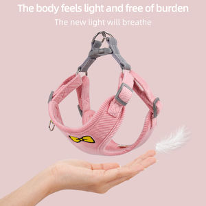 Arnés Ultra Suave para Perro con Ajuste de 4 Puntos, Conjunto de Arnés y Chaleco para Mascotas, Cómodo y Moderno para Paseos Diarios, Accesorios para Mascotas - Product Image 2