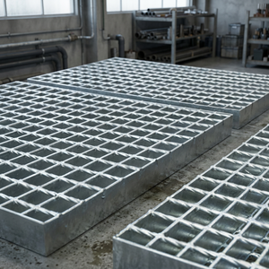 Paneles de Rejilla de Hierro Galvanizado FinePunch FP-GT-GI-001 para Pasarelas Industriales y Plataformas de Drenaje - Product Image 2