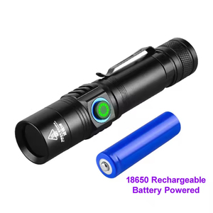 Linterna <span class=keywords><strong>Ultravioleta</strong></span> Recargable USB Tipo <span class=keywords><strong>C</strong></span> con Batería 18650, Detector de <span class=keywords><strong>Luz</strong></span> Negra Mini <span class=keywords><strong>Ultravioleta</strong></span> de 365nm - Product Image 5