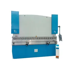 Prensa dobradeira hidráulica CNC Tandem para painel de painel CNC sincronizado, máquina automática para aço carbono, alumínio e plástico, novo 250T