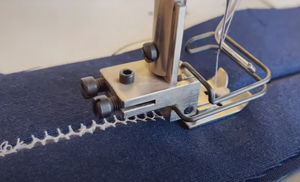 Sử Dụng Jukis LZ-2285N Tốc Độ Cao 1 Kim Lockstitch Fagoting Máy May Zigzag Máy May - Product Image 4