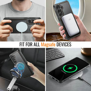 CaseMe <span class=keywords><strong>Cover</strong></span> Mobile per Samsung S24 S25 bordo forte supporto magnetico Flip <span class=keywords><strong>Cover</strong></span> per samsung galaxy S16 custodia posteriore staccabile - Product Image 4