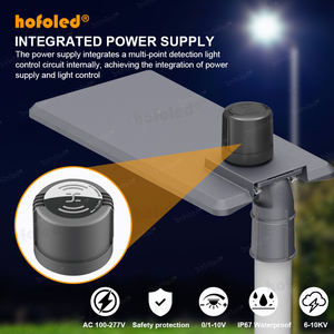 Lámpara LED Hofoled de 50W-200W para Estacionamiento, Lámpara de Caja para Uso en Carreteras, 5000K Blanca, con Fotocélula de Encendido/Apagado Automático al Anochecer/Amanecer - Product Image 2