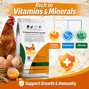 โรงงานผลิต<span class=keywords><strong>อาหาร</strong></span>ผสมสำเร็จรูปสำหรับ<span class=keywords><strong>ไก่</strong></span>ไข่ ช่วยเพิ่มผลผลิตไข่ สารปรุงแต่งอาหาร<span class=keywords><strong>ไก่</strong></span> รับผลิตแบบ OEM - Product Image 1