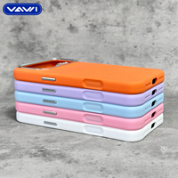 Funda Magnética de Silicona Antideslizante VAWI S124 Wave Point para iPhone 18 17 16 Pro Max con Forro Interior Antigolpes y Suave