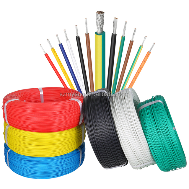 Silicone Rubber Wires and Cables UL3068 XLPE High Temperature 300V 150C Fiber Glass Insulation Cable Copper Wire