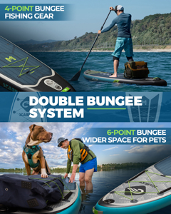 โรงงานผลิตบอร์ดพายเซิร์ฟ PF CE Sup Board รุ่น OEM ขนาด 11'6''x34''x6'' บอร์ดยืนพายแบบเป่าลม MS01 ดีไซน์เป่าลม ติดตั้งง่าย - Product Image 6