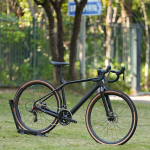 Vélo de Gravel X en Carbone 700X40C avec 24 Vitesses SENSAH RS, Jantes en Aluminium, Freins à Disque Hydrauliques Complets, pour Course sur Route, Ville et Sports, Modèle X-24S Double Disque - Product Image 4