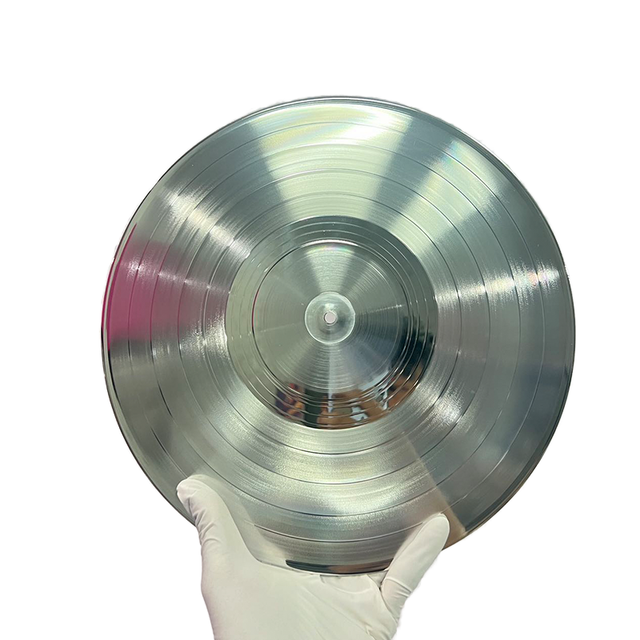 Custom Silvery Color 7 10 12 Inch Disc Records Music Lp Pressing Vinyl Records