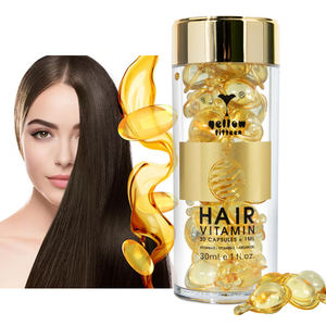 Serum perawatan rambut 30 kapsul <span class=keywords><strong>vitamin</strong></span> C <span class=keywords><strong>E</strong></span>, minyak Argan Serum Rambut untuk rambut keriting dan rusak grosir - Product Image 1