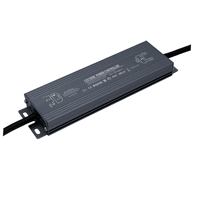 Transformateur LED étanche 12V 24V 60W 100W 200W IP67 Alimentation électrique pour éclairage extérieur
