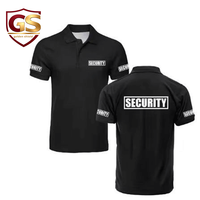 Packs de polos classiques de sécurité pour hommes – Uniformes de gardien de sécurité et de bodyguard – Tenues de travail et de golf pour l'extérieur