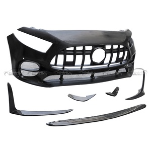 Para Mercedes Benz Clase A W177 A45: Parachoques Delantero de FRP, Labio Delantero de Fibra de Carbono, Paneles Laterales, Divisores y Embellecedores de Alerón - Product Image 3
