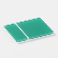 Matériau de plaque à double couleur en acrylique avec gravure inversée