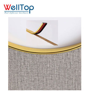 14.167 Wholesale 3M Furniture Decorative Plastic Strips Decorative Sofa Strip Trim <strong>Chrome</strong> Golden Silver PVC Edge Banding <strong>Tape</strong> - Product Image 3